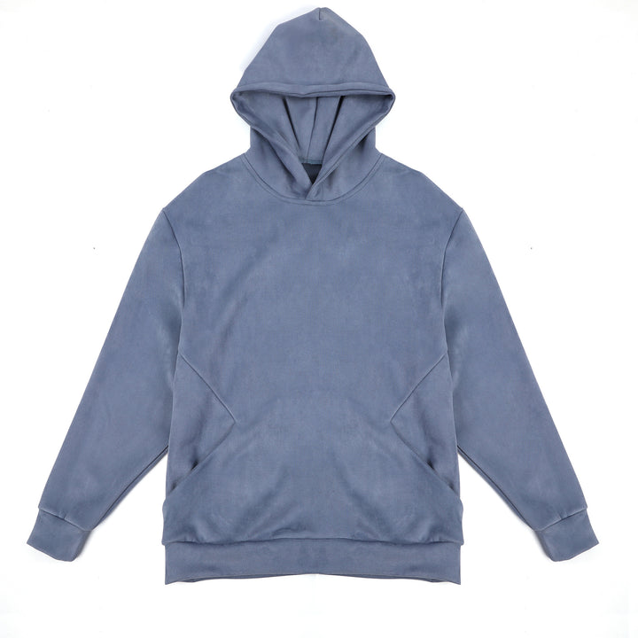 Herren Kapuzensweatshirt aus weichem Fleece-Material mit innovativen Details Aliams
