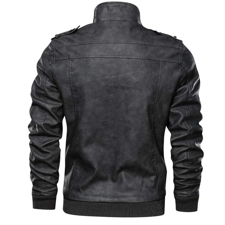 Herren Kunstlederjacke Aliams