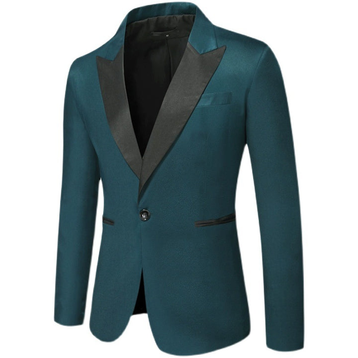 Herren Eleganter Smoking-Blazer mit klassischem Revers und zeitlosem Design Aliams