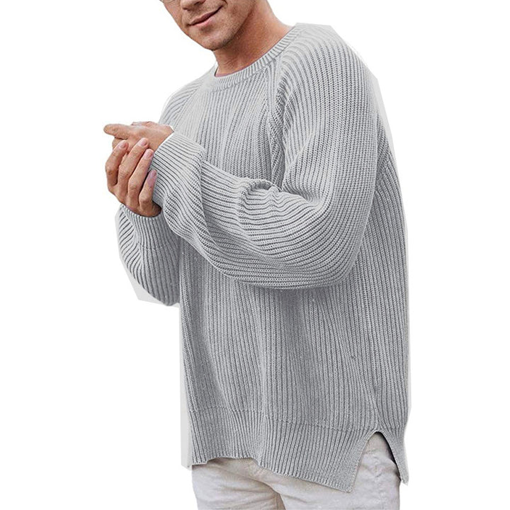 Herren Großer Strickpullover Aliams