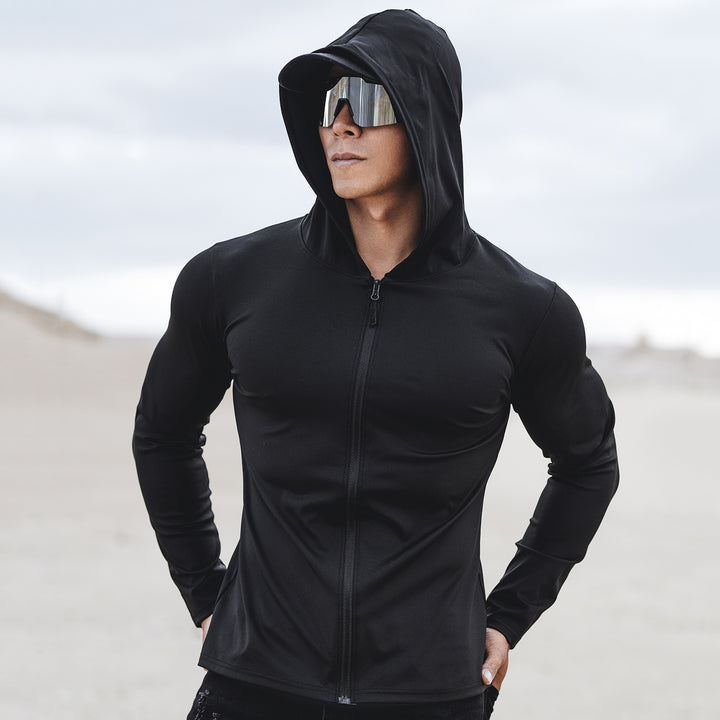 Herren Funktionsjacke mit Schutzhood und sportlichem Design Aliams