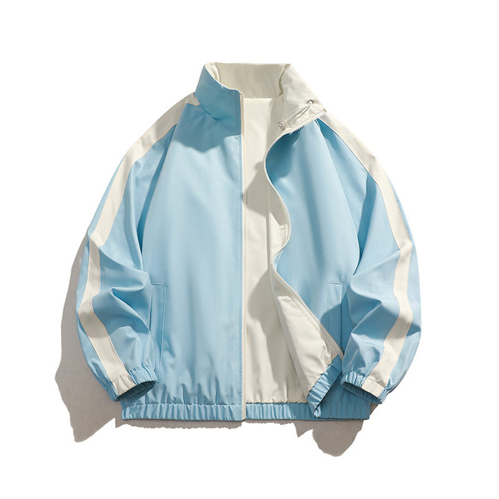 Herren sportliche Übergangsjacke mit elastischen Bündchen und praktischen Reißverschlusstaschen Aliams