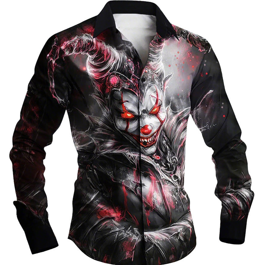 Herren Hemd mit einzigartigem Comicdesign Aliams