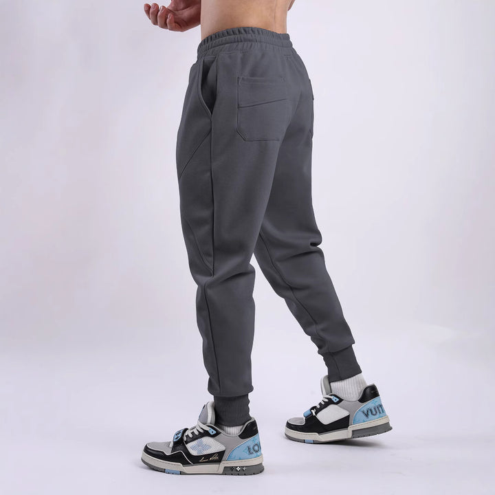 Herren Bequeme Jogginghose mit elastischem Bund und seitlichen Taschen Aliams