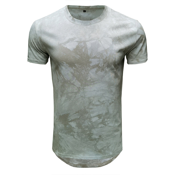Herren T-Shirt mit trendiger Batik-Optik Aliams