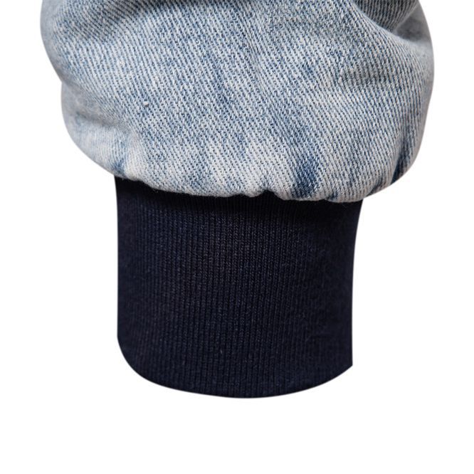 Herren Denimjacke mit warmem Fleecefutter und praktischen Taschen Aliams