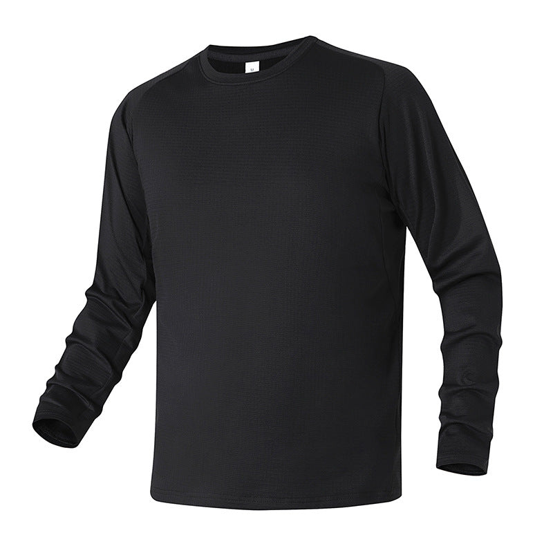 Herren Funktionslangarmshirt mit atmungsaktiven Materialien und innovativem Design Aliams