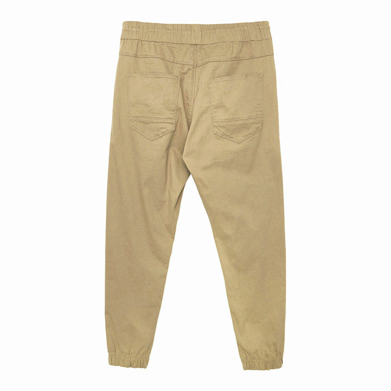 Herren sportliche Freizeithose mit elastischem Bund und praktischen Taschen Aliams