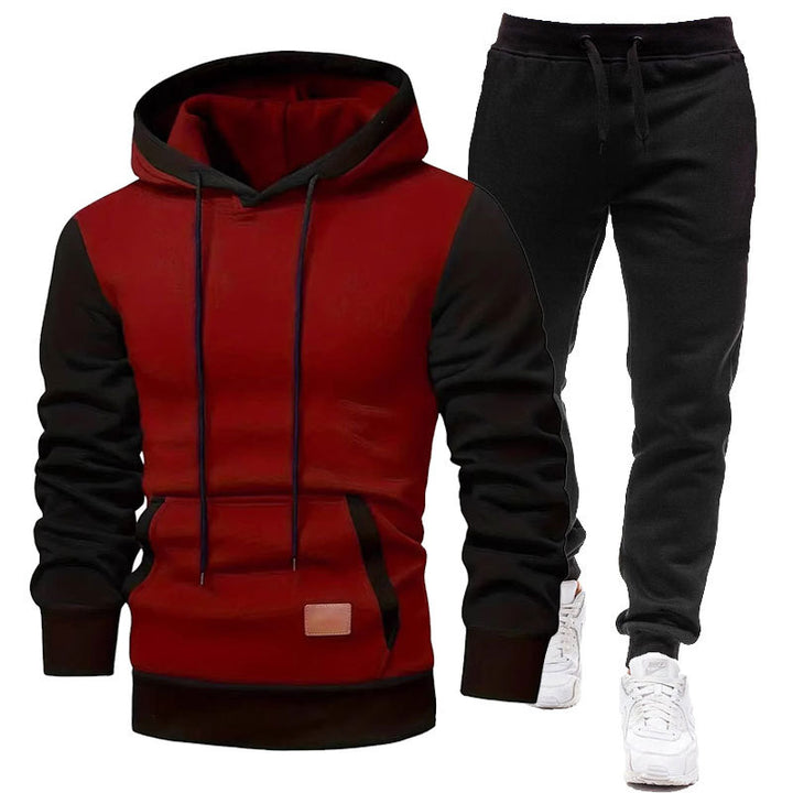 Herren Sportliches Hoodie- und Jogginghosen-Set Aliams