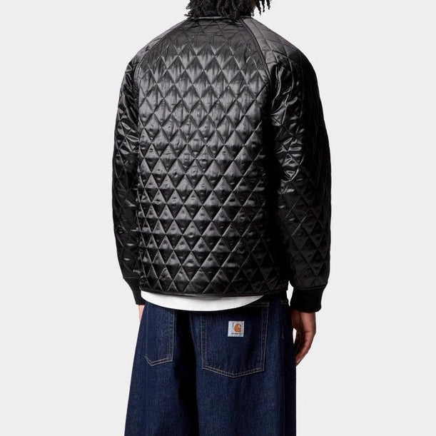 Herren gesteppte Bomberjacke mit praktischen Taschen Aliams