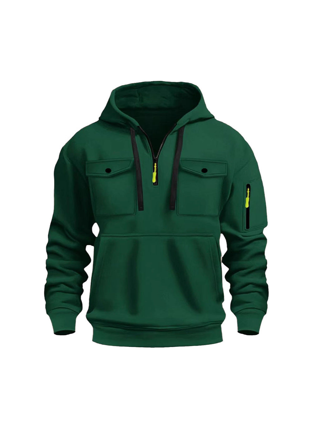 Herren Funktionspullover mit praktischen Taschen Aliams