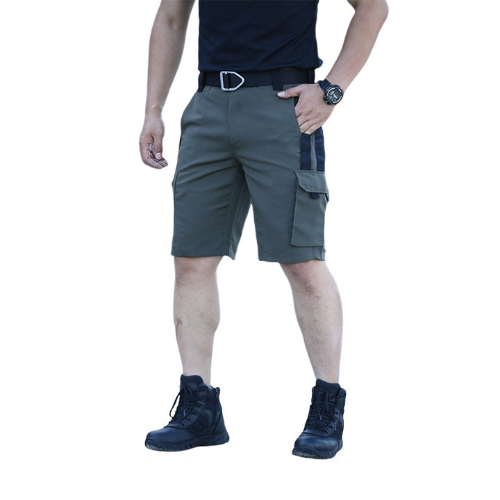 Herren cargo shorts mit praktischen seitentaschen und verstellbarem bund Aliams