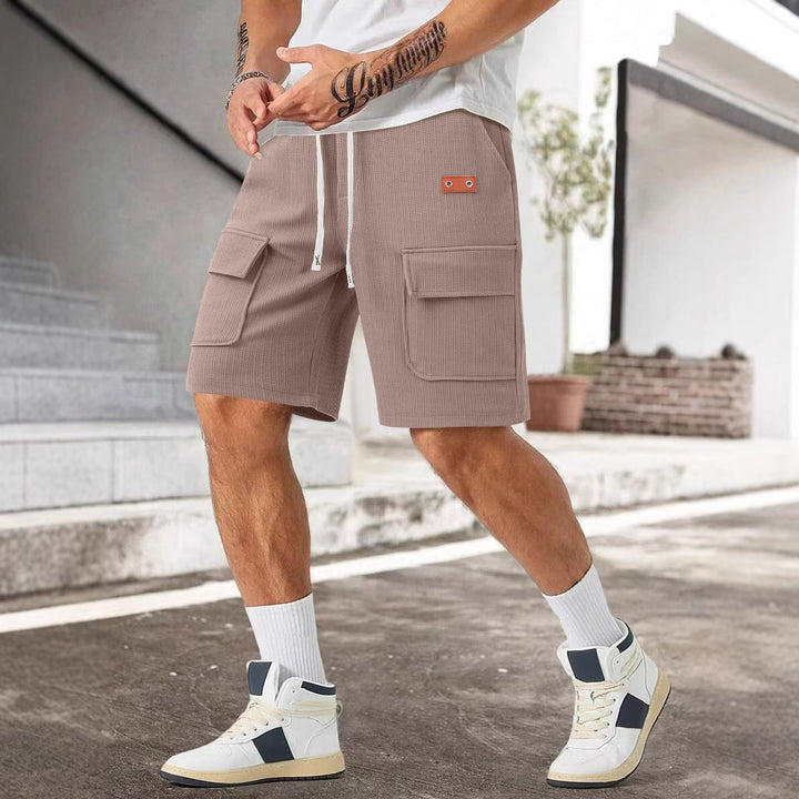 Herren Cargo-Shorts mit vielseitigen Taschen Aliams