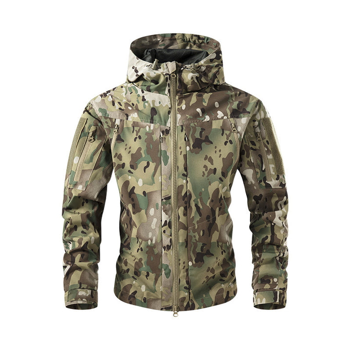 Herren technische Outdoorjacke mit atmungsaktiver Membran Aliams