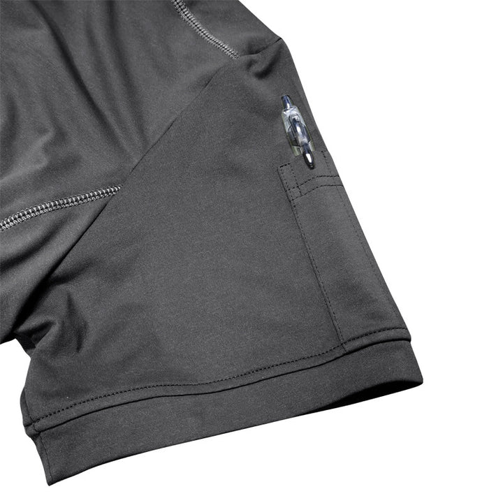 Herren Sportliches Kurzarmshirt mit innovativem Feuchtigkeitsmanagement Aliams