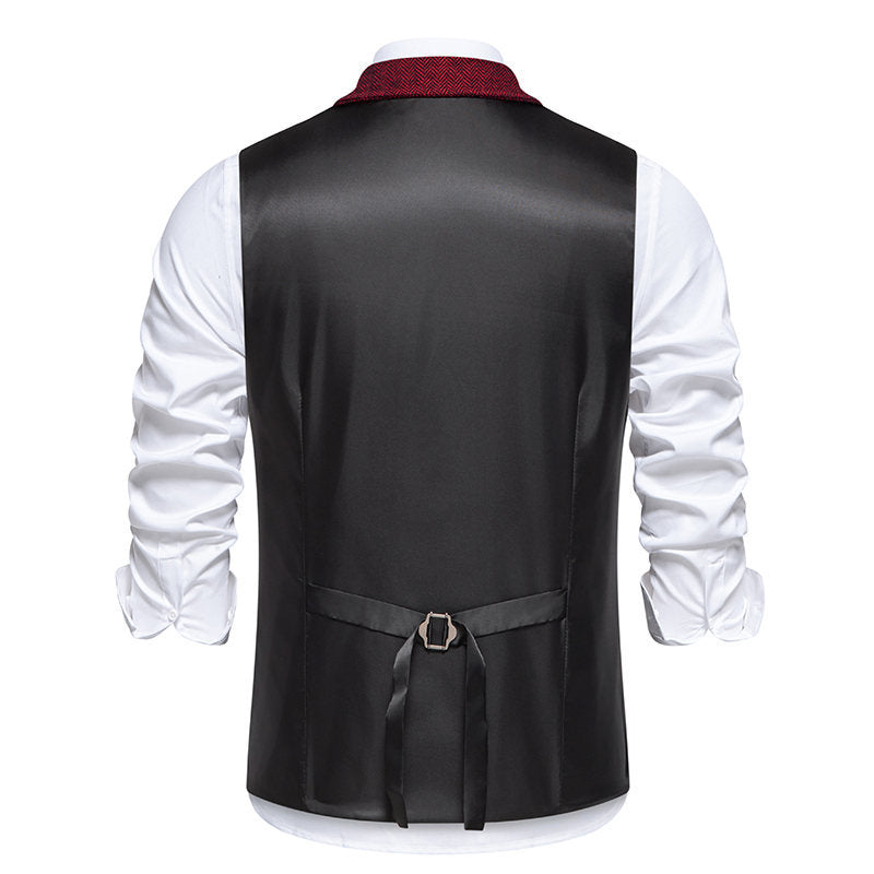 Herren elegante tweed Weste Aliams