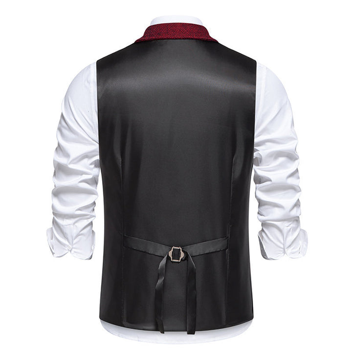 Herren elegante tweed Weste Aliams