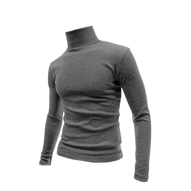 Herren Rollkragenpullover aus feiner Baumwolle Aliams