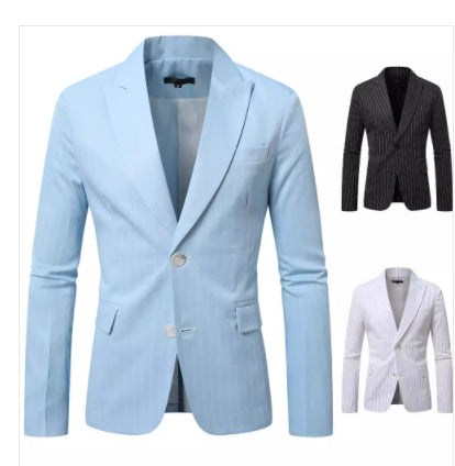 Herren eleganter, kariert Blazer mit schmalem Schnitt und hochwertiger Verarbeitung Aliams