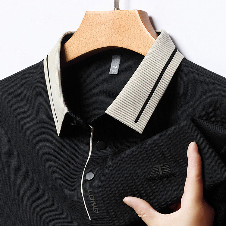 Herren feuchtigkeitsregulierendes Poloshirt mit modernem Kragen Aliams