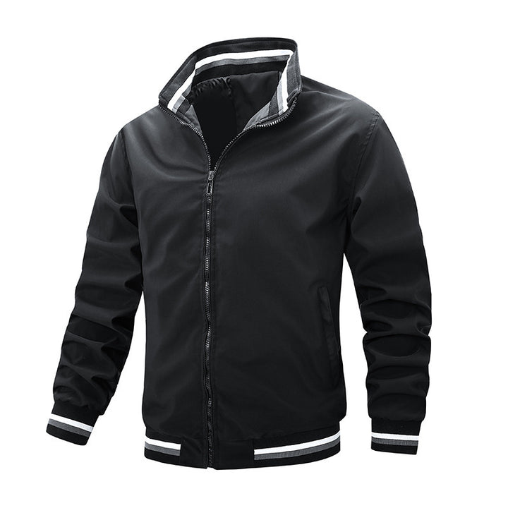 Herren elegante Bomberjacke mit stark isolierendem Innenfutter Aliams