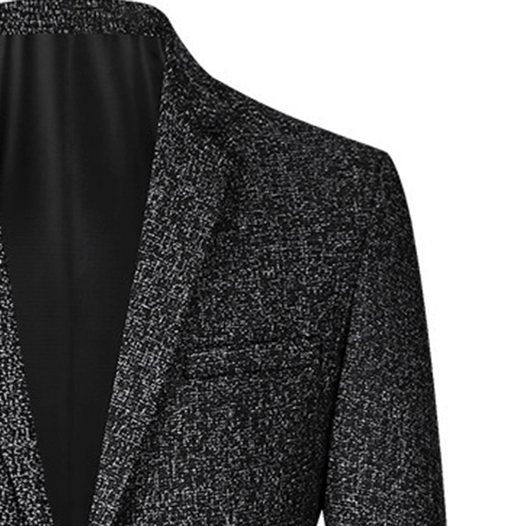 Herren strukturiertes Blazer Outfit Aliams