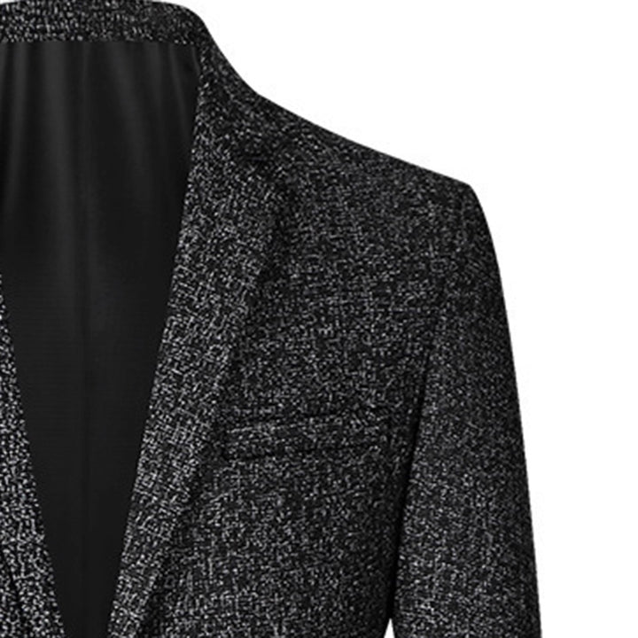 Herren strukturiertes Blazer Outfit Aliams