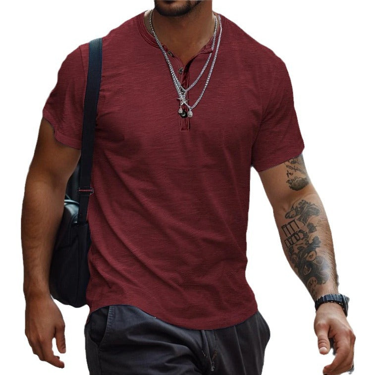 Herren Casual Feinstrick Polo Hemd Aliams