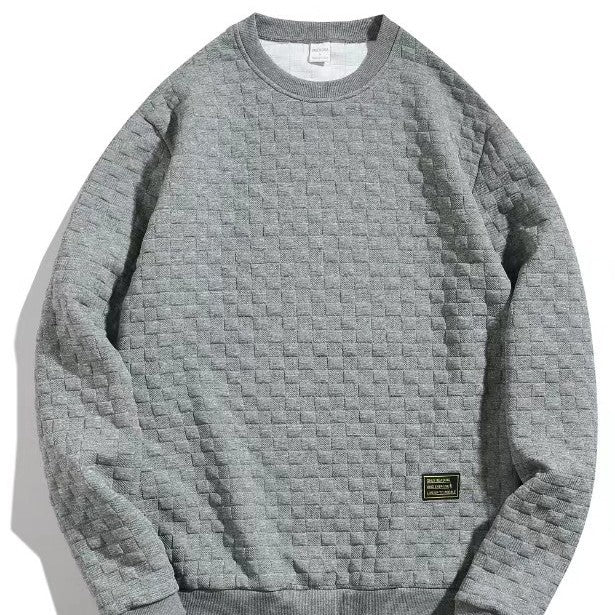 Herren strukturierter Sweatshirt Aliams