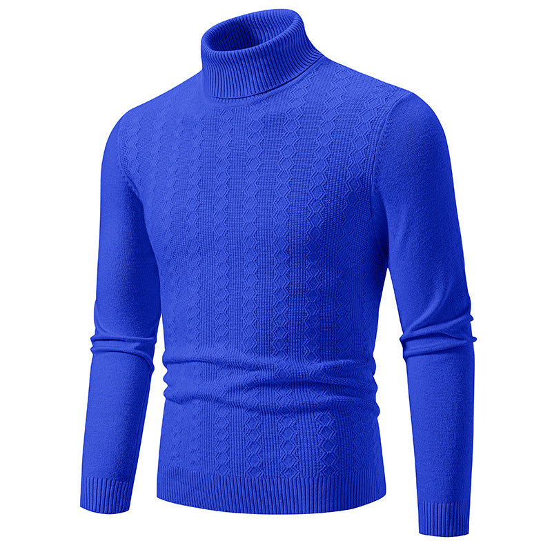 Herren Komfortabler Rollkragenpullover mit strukturiertem Design und hochwertiger Baumwolle Aliams