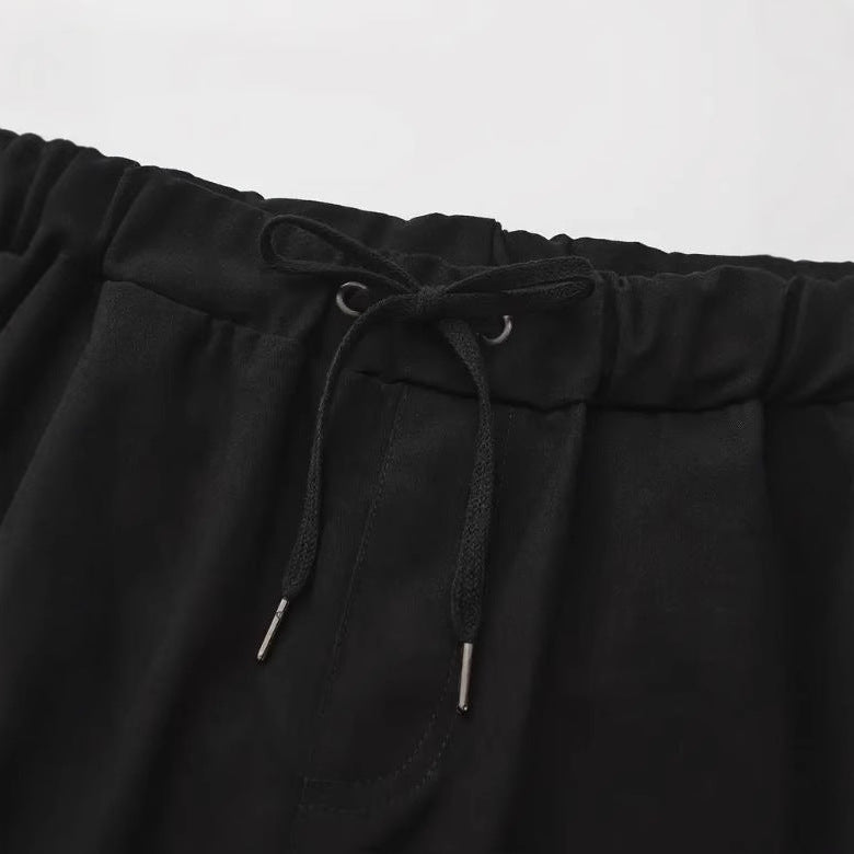 Herren Cargo-Jogginghose mit funktionalen Seitentaschen und elastischem Bund Aliams