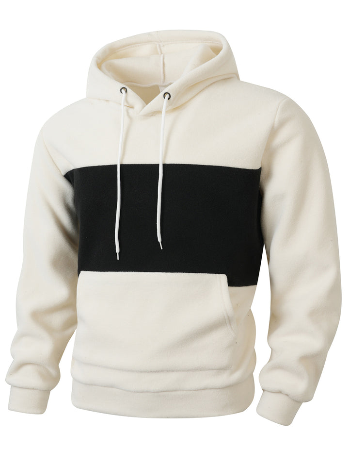 Herren Fleece-Hoodie mit innovativem Design Aliams