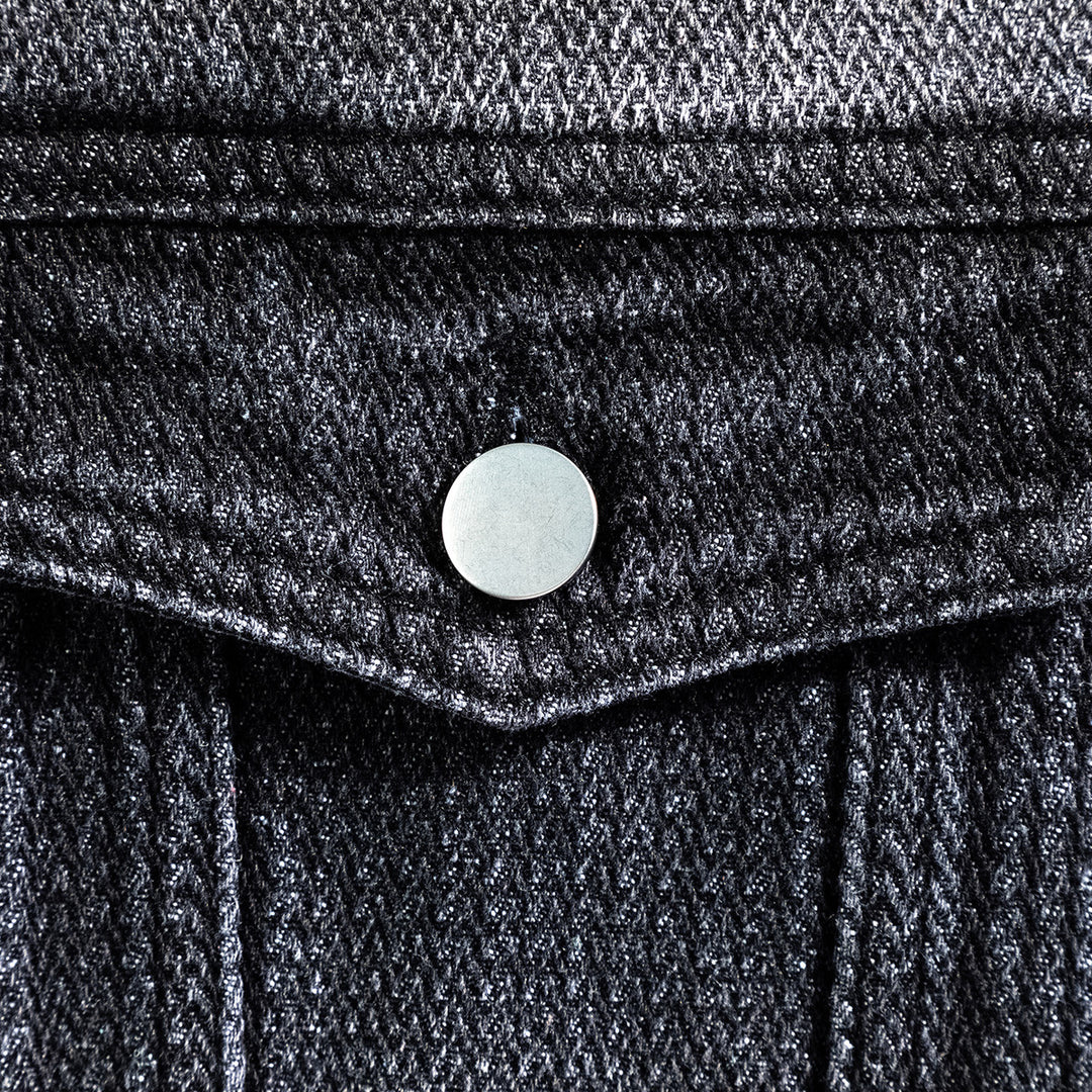 Herren Jeansjacke im klassischen Look mit praktischen Taschen Aliams