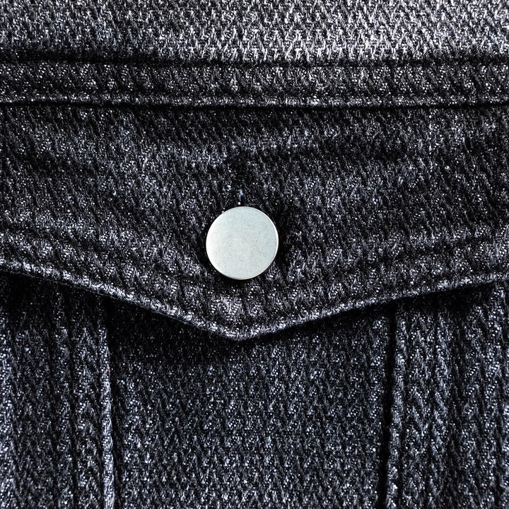 Herren Jeansjacke im klassischen Look mit praktischen Taschen Aliams