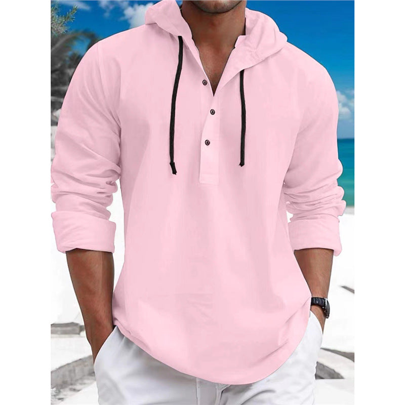 Herren Freizeitpullover mit Kapuze Aliams