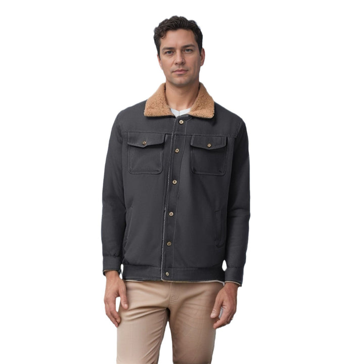 Herren Jacke mit Wendefunktion und Fleecefutter Aliams