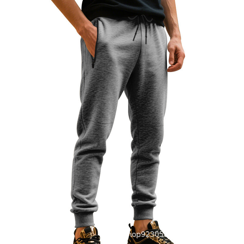 Herren gemütliche Sweatpants mit modernem Schnitt und elastischem Bund Aliams