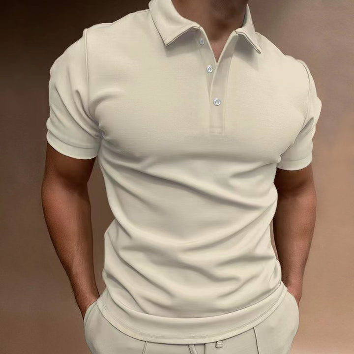 Männer leistungsorientiertes Kurzarm Polo-Shirt Aliams