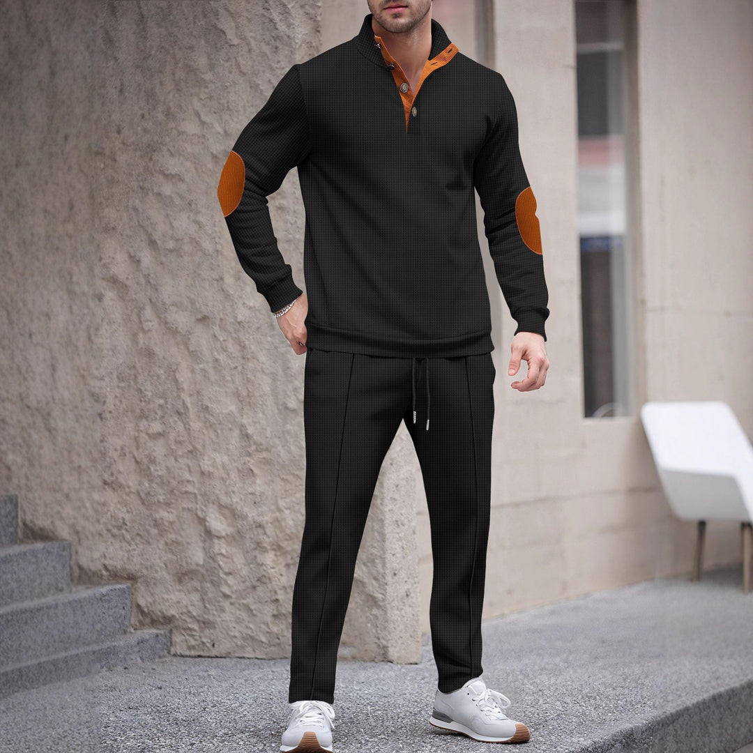 Herren Sportanzug mit modernem Schnitt und eleganten Kontrastdetails Aliams