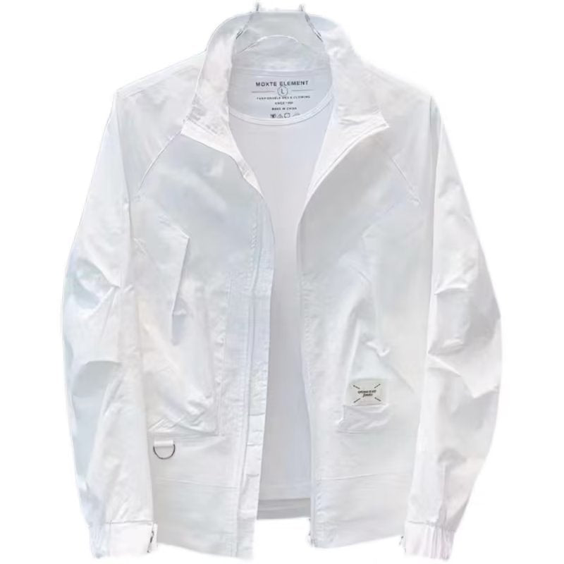 Unisex leichte Freizeitjacke mit funktionalen Taschen und sportlichem Schnitt Aliams