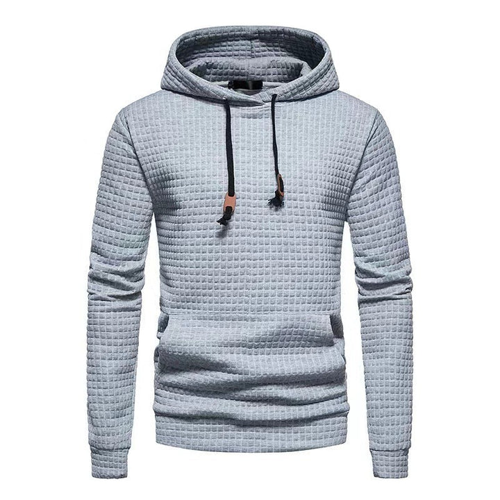 Herren komfortabler Hoodie mit strukturiertem Gewebe Aliams