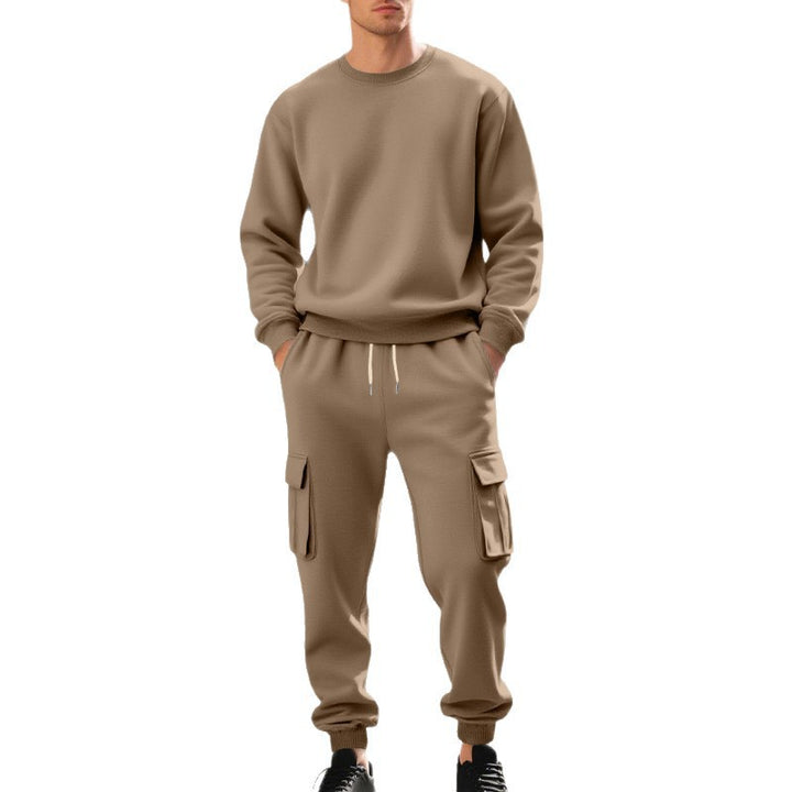 Herren Freizeit-Loungewear mit praktischen Taschen und elastischem Bund Aliams
