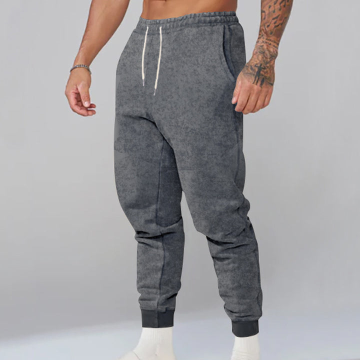 Herren Sportliche Jogginghose mit elastischem Bund und praktischen Taschen Aliams