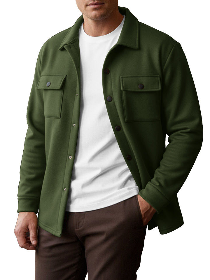 Herren Freizeithemd mit verschließbaren Brusttaschen Aliams