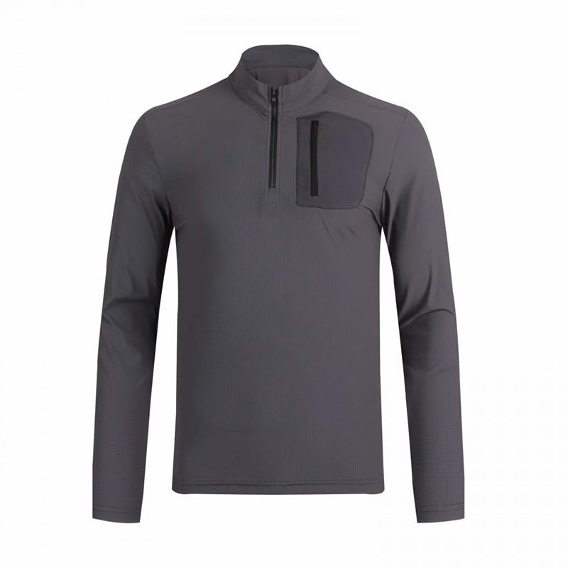 Herren Funktionspullover mit Brusttasche Aliams