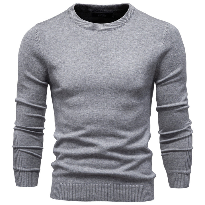 Herren Rundhals Pullover aus hochwertiger Baumwolle Aliams