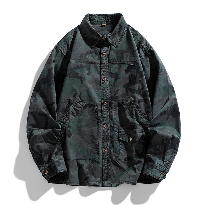 Herren Camouflage Freizeitjacke Aliams