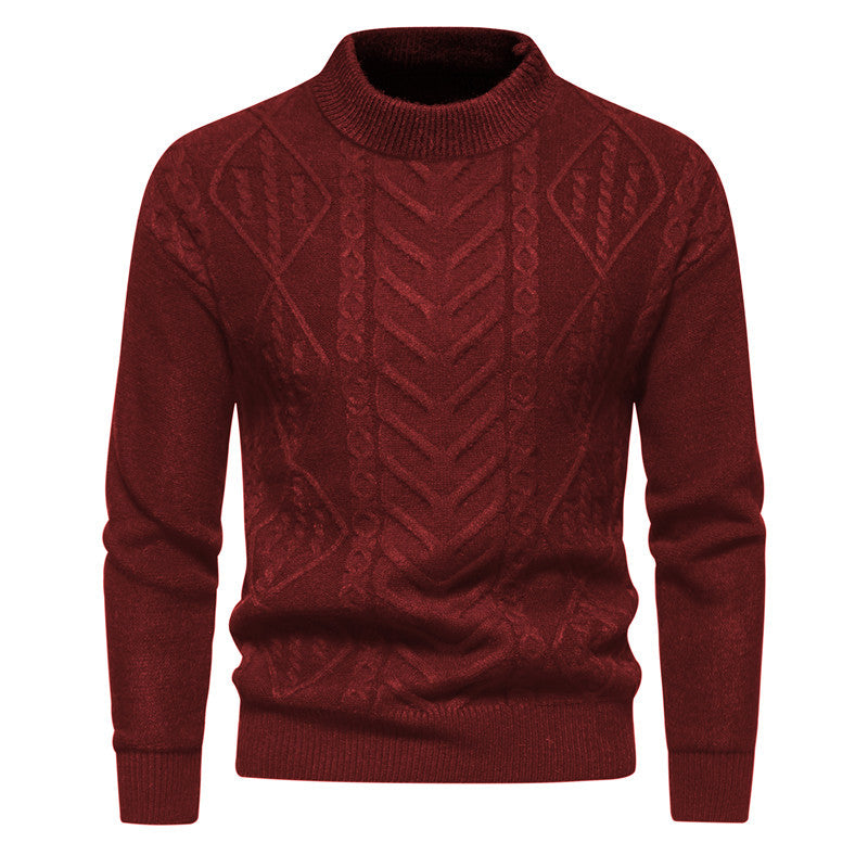 Herren Strickpullover mit strukturiertem Muster Aliams