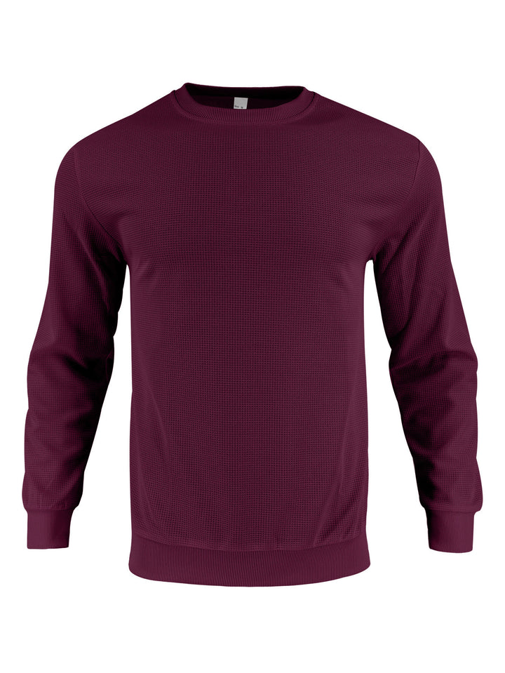 Herren hochwertiger Langarmpullover Aliams