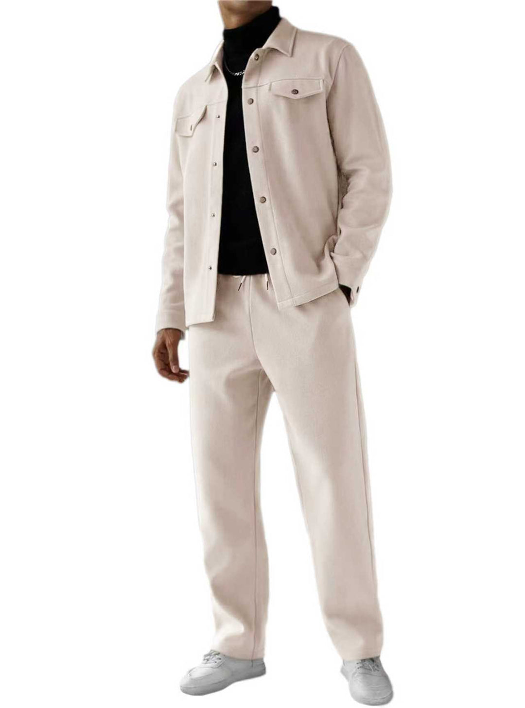 Herren Freizeitanzug mit weichem Stoff und lässiger Passform Aliams